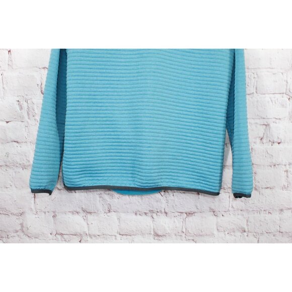 LL Bean Airlight Knit Pullover Sweater Smoky Blue Heather Size M - Picture 5 of 10